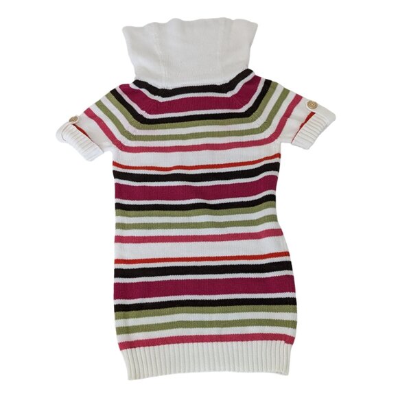GYMBOREE Girl's 100% Cotton Turtleneck Short-Sleeve Tunic Ages 5-6 - Picture 3 of 8